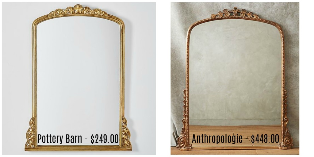Anthropologie Inspired Decor Mirrors